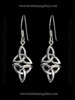 Silver Celtic Earrings