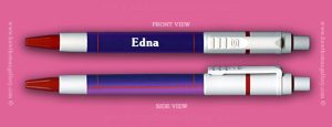 Female Welsh Name:  Edna – On A Pen ( Girls / Womens Name )