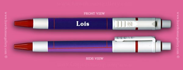 Female Welsh Name:  Lois – On A Pen ( Girls / Womens Name )