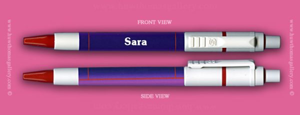 Female Welsh Name:  Sara – On A Pen ( Girls / Womens Name )