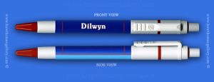 Male Welsh Name: Dilwyn – On A Pen ( Boy’s / Man’s Name )