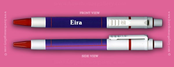 Female Welsh Name:  Eira – On A Pen ( Girl’s / Women’s Name )