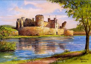 Caerphilly Castle By Marianne Brand