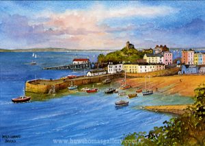 Tenby Harbour By Marianne Brand