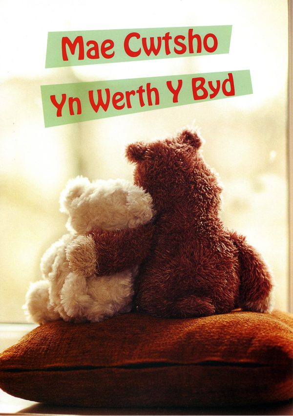 Mother's Day – Teddy Bears Cwtsho – Greeting In Welsh