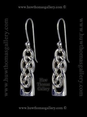 Silver Celtlc Earrings