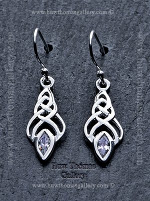 Silver Celtlc Earrings