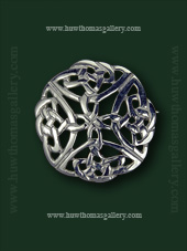 Silver Celtic Brooches