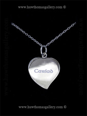 Welsh Jewellery featuring the word Cariad